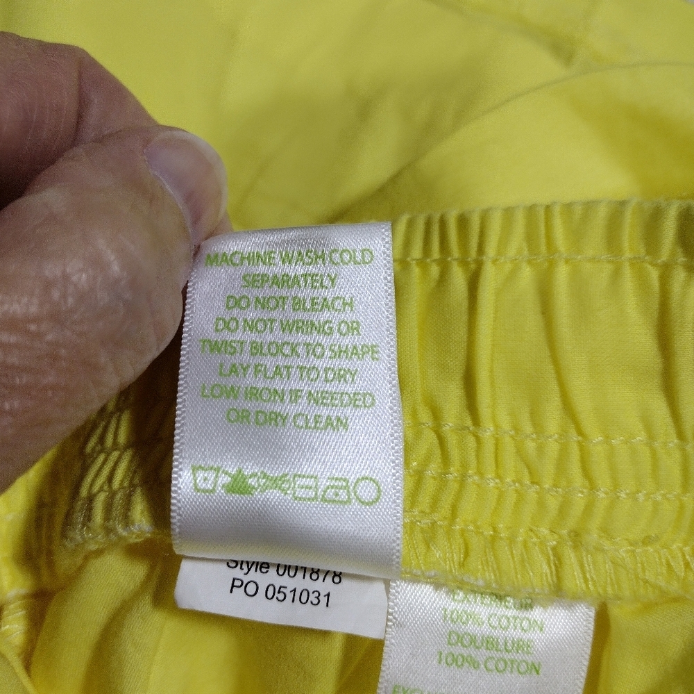 Lilly Pulitzer Katia‎ Embroidered Short Watch Hill Yellow - Picture 10 of 14